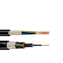 Single Loose Tube Single Sheath Non Metallic Armoured Fiber Optic Cable